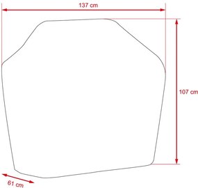 Univerzálna ochranná plachta na BBQ Gril -Viking-VEĽKOSŤ M