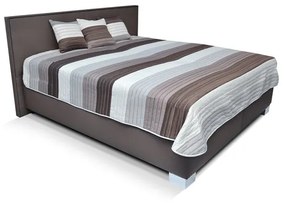 Čalúnená posteľ Grand 180x200, sivá, bez matraca