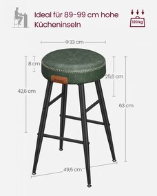 Set štyroch barových stoličiek EKHO LBC280C01