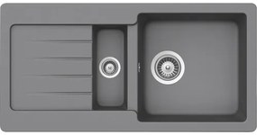 Granitový drez Schock Typos D-150S A 435 x 860 mm croma TYPD150SAGCR