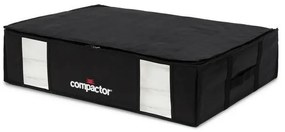 Úložný box Compactor 3D Black Edition, 145 l, čierna