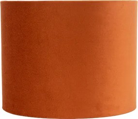 Látkové tienidlo oranžové so zlatým interiérom 18/18/14