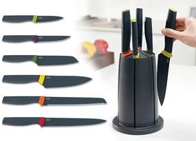 Sada nožov s otočným magnetickým stojanom Elevate Knives &amp; Carousel set