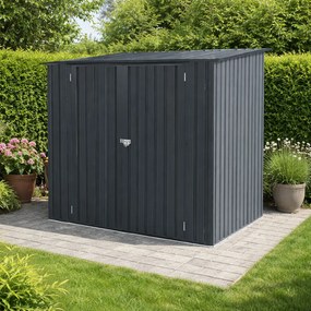 Záhradný domček BestBerg ZS-F6A / 3,3 m² / 152 x 217 x 194 cm / antracitová