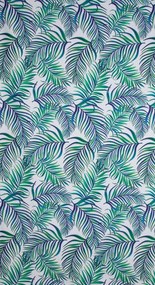 ZÁVES NA KRÚŽKOCH PALMS 02 140X250 CM VZOROVANÁ