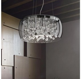 Ideal Lux - Luster na lanku AUDI 5xG9/40W/230V dymová