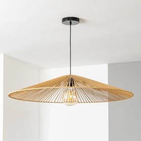 Brilagi - LED luster na lanku CERIA BOHO 1xE27/40W/230V pr. 90 cm hnedý