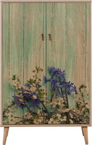 Skrinka Mega Sonoma Oak Flowers I