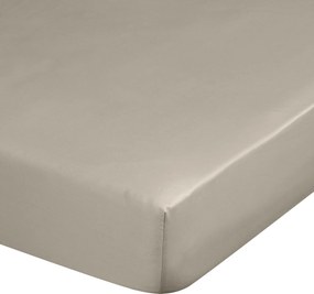 MAKOSATÉNOVÉ PRESTIERADLO DINA 140X200 CM ŠEDOBÉŽOVÉ
