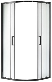Sprchový kút Aura 80x80x190 black