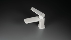 Deante Blur, umývadlová batéria h-157, biela matná, DEA-BQL_A20M