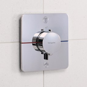 Hansgrohe ShowerSelect Comfort Q, termostat pod omietku pre 2 spotrebiče, chrómová, HAN-15583000