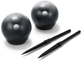 2 guľové LED svietidlá