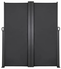 Bočná terasová markíza 200×600 cm – antracitová