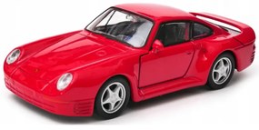 008805 Kovový model auta - Nex 1:34 - Porsche 959 Červená