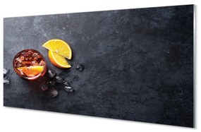 Obraz plexi Ľadový čaj citrón 125x50 cm
