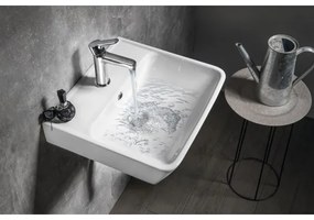 Bruckner - Zapustené umývadlo NEON 45x41,5 cm keramika/biela