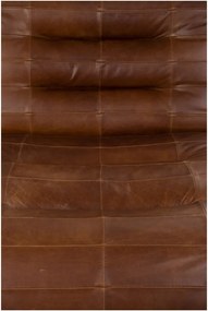 Hnedé kožené kreslo Wyatt – Dutchbone