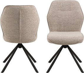 Krémové jedálenské stoličky v súprave 2 ks Aura – Actona