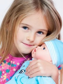 PLAYTO Slovensky hovoriaca a spievajúca detská bábika PlayTo Katarínka 46 cm