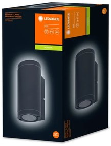 Ledvance - Vonkajšie nástenné svietidlo BEAM 2xGU10/35W/230V IP44