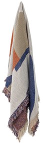 Bloomingville Prehoz z recyklovanej bavlny Clarita Orange 130 x 160 cm