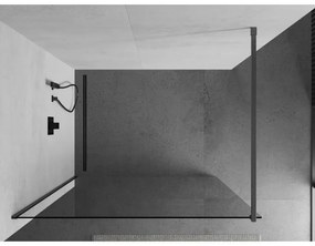 Mexen Kioto, sprchová zásteny typ Walk-In 60 x 200 cm, 8mm číre sklo, grafitový profil, 800-060-101-66-00