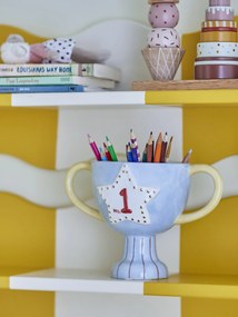 Bloomingville Obal na kvety Trophy Blue