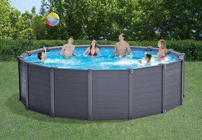 Bazén Intex Graphite Panel 4,78 x 1,24 m