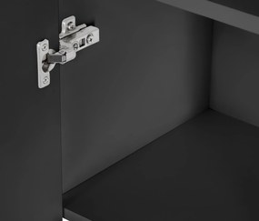 Vysoká skrinka do kúpeľne »Eklund«, antracitová