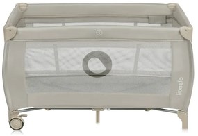Lionelo - Cestovná postieľka STEFI PLUS Béžová Cappuccino
