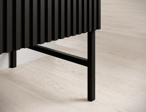 Komoda RAFTT 120x80cm, čierna
