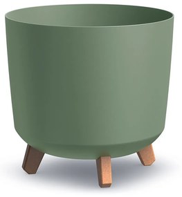 Kvetináč GRACIE TUBUS 29,8 cm zemito zelený