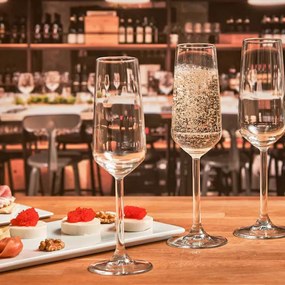 ALLEGRA pohár na šampanské/sekt flauta, 195 ml, 6 ks