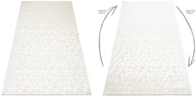 Koberec PEARL 51321A geometrický / štrukturálny, krémový