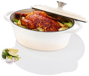 Livarno home Liatinový pekáč, 29 cm (béžová)  (100378346)