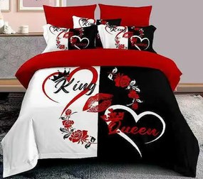 Obliečky King a Queen C Bavlna 7-dielna súprava