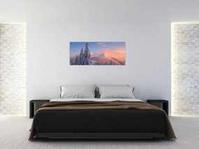 Obraz - Zimná krajina (120x50 cm)