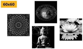 Set obrazov pokojný Budha