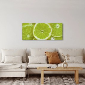 Obraz - citróny na reze (120x50 cm)