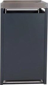 Prístrešok na smetiaku J81 so záhonom