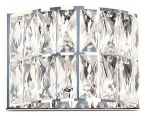 MAXLIGHT W0204 - Nástenné svietidlo DIAMANTE 1xG9/42W/230V chróm