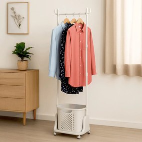 Autronic BONTEC Vešiak, plast, biela, GD-186 BGE Farba: Biela