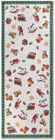 Villeroy & Boch, Behoň Villeroy & Boch Toy's delight s potlačou 106193 Green, Multicolor, 80x200, zelená, obývacia izba