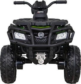 Ramiz Štvorkolka XT-Speed pre deti zelená + pohon 4x4 + EVA kolesá + pomalý štart + MP3 rádio + LED