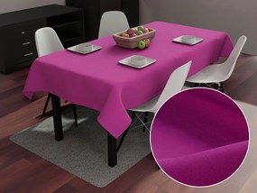 Biante Dekoračný obdĺžnikový obrus Rongo RG-028 Purpurový 140x180 cm