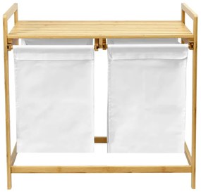 Kôš na bielizeň HANOI biely