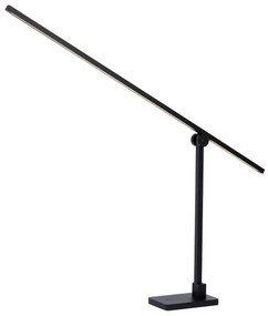 Lucide 23650/12/30 AGENA - Stolná lampa - LED Stmievatelná - 1x12W 2700K - čierna