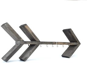 Nástenná polica RAF 20x52 cm smrek