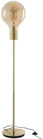 Zlatá sklenená stojaca lampa v tvare žiarovky Baloon - Ø 30 * 160cm